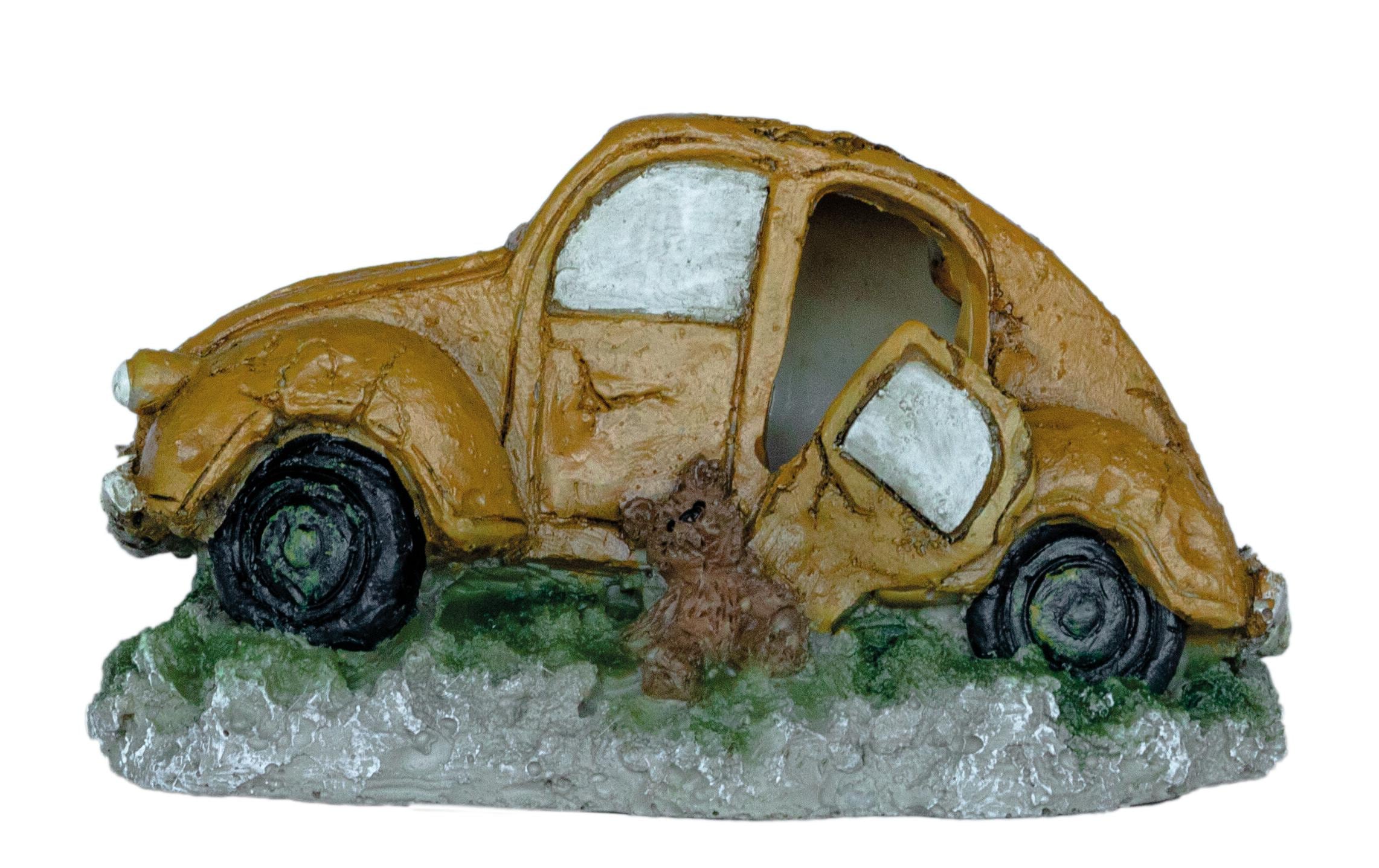 Deko Led Citroen EnteDekorationsartikel für das Aquarium, handbemalt