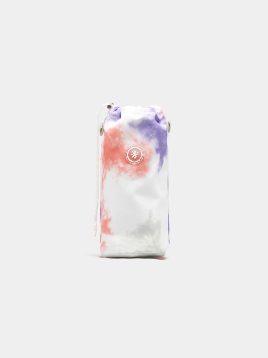 Bolsa para garrafa com com estampado tye dye