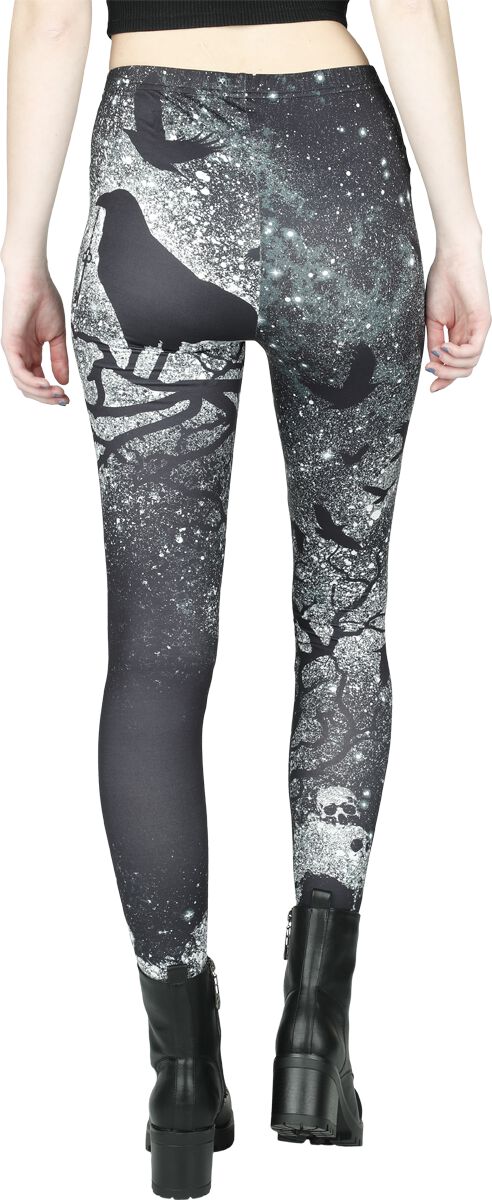 Leggings avec Ciel & Corbeau | Black Premium by EMP Legging