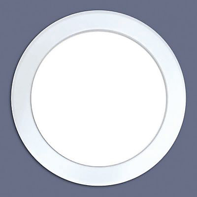 Hublot de porte Skylab blanc sans verre ø260 mm
