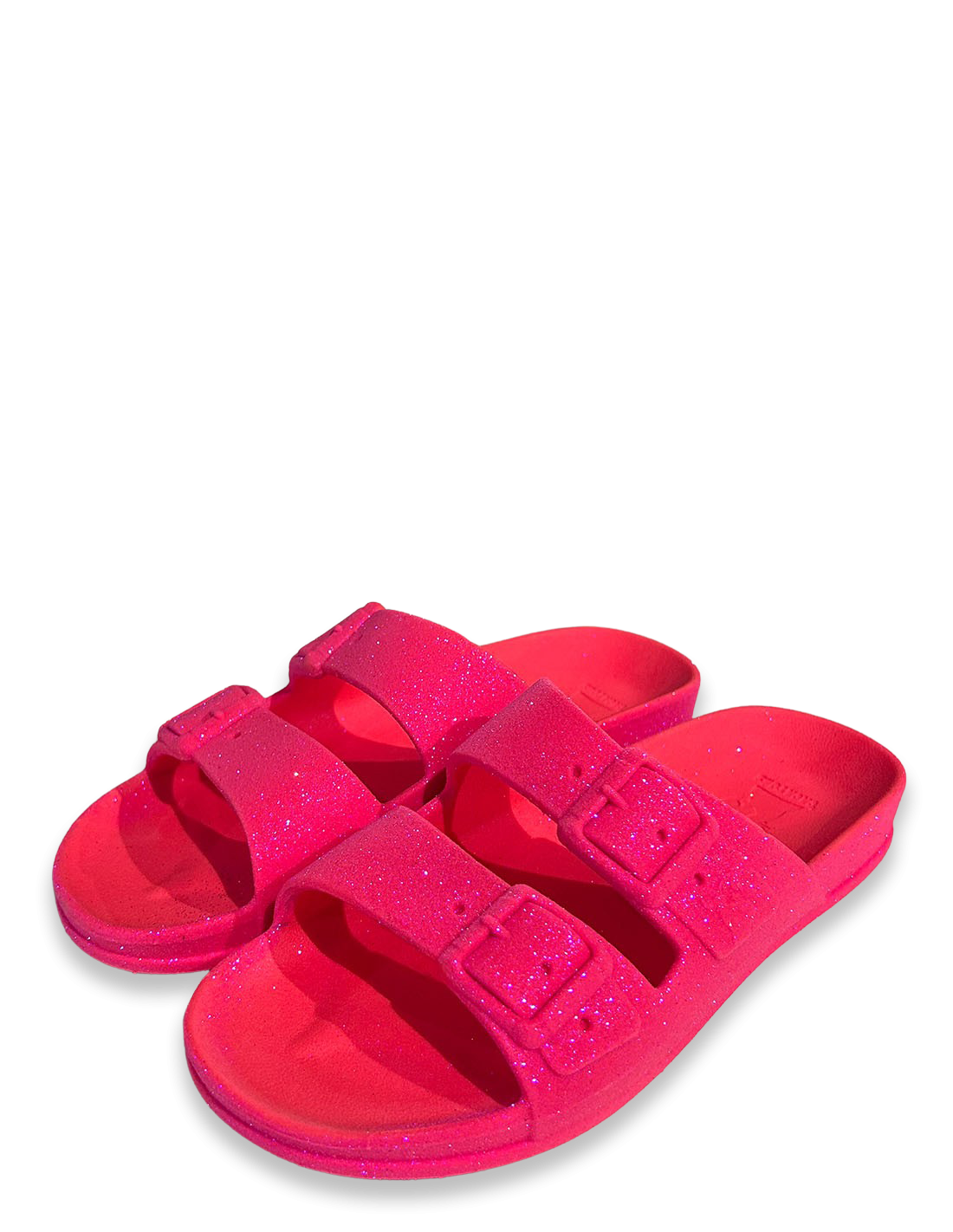 cacatoes Sandales enfant neon babies rose