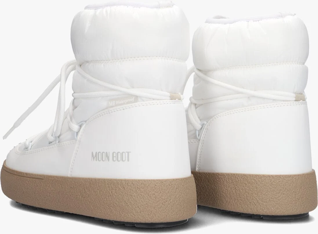 MOON BOOT witte moon boot  mb ltrack low