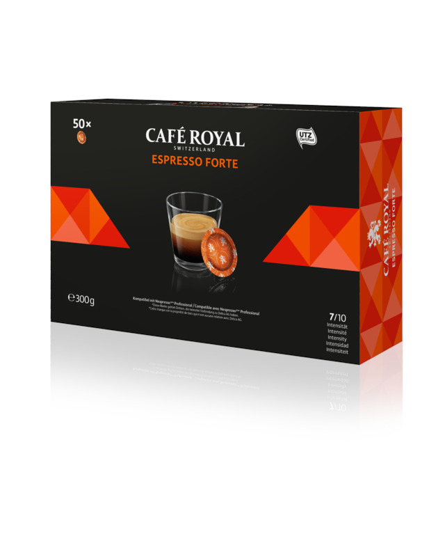 Café Royal Professional Kaffee-Pads Espresso Forte, 5 g, 50 Stück
