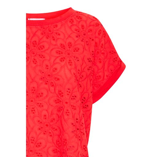Sorbet Jacey Bluse, Ribbon Red, M/L
