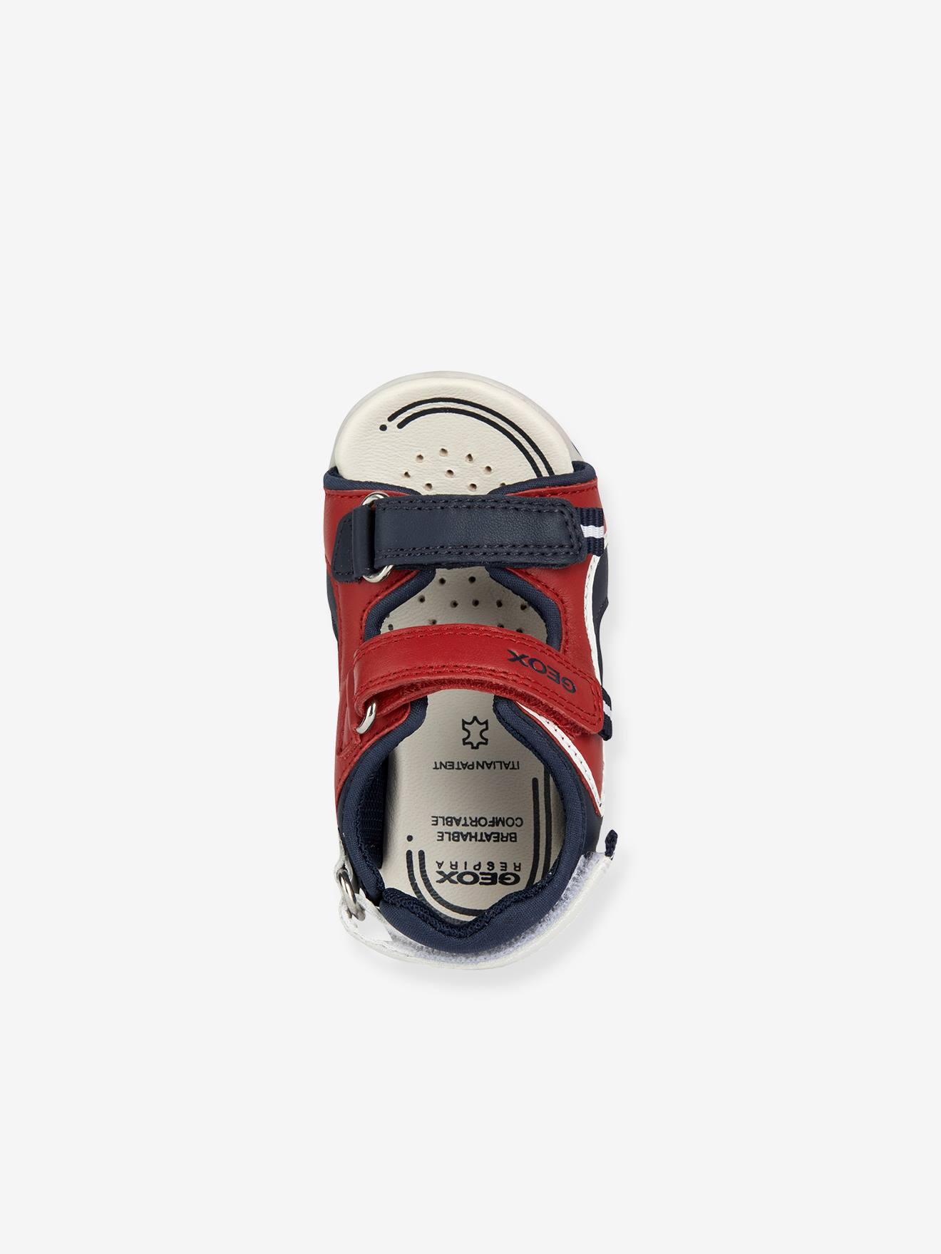Sandálias Geox® Flaffee Boy para bebê, vermelhas