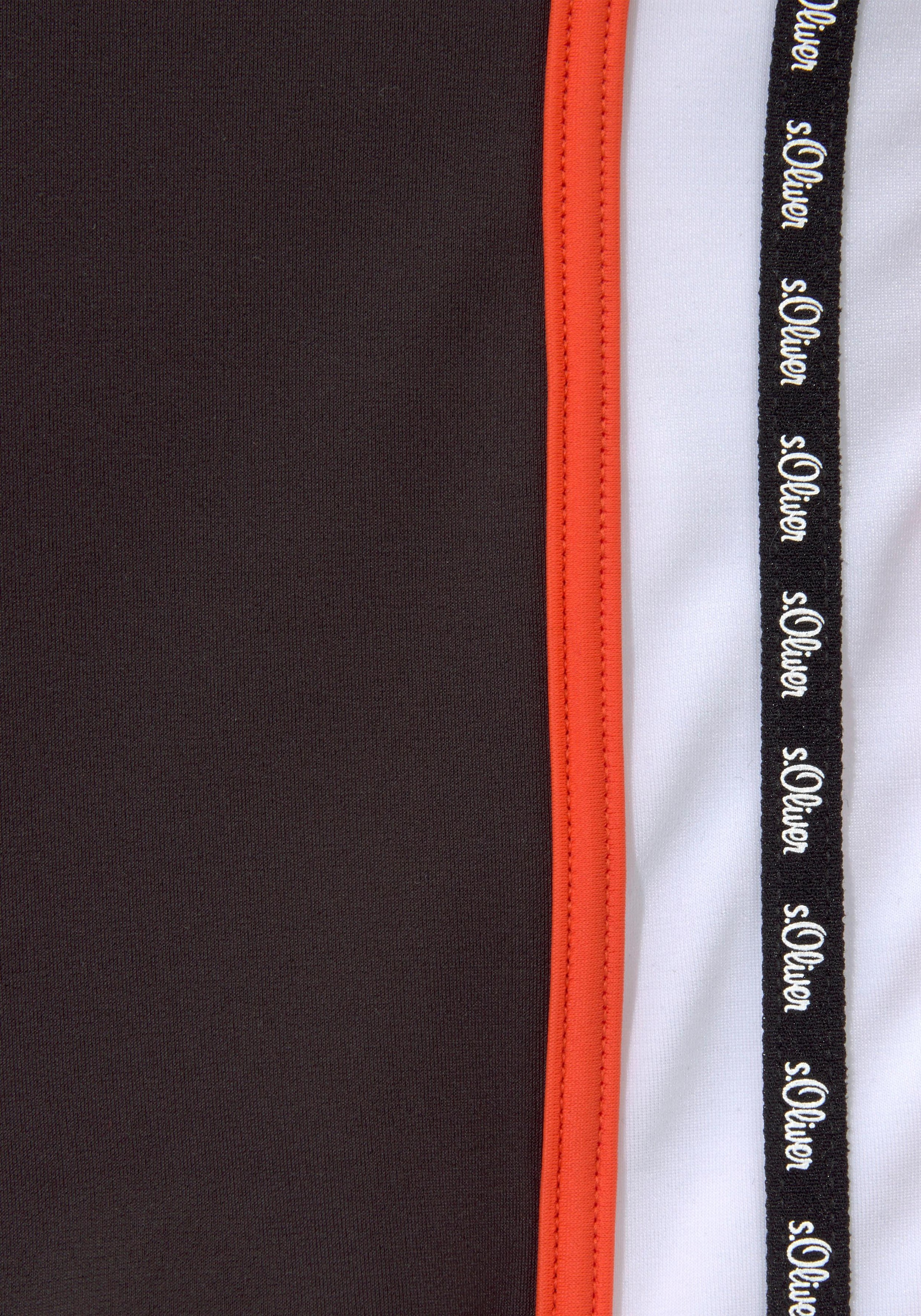 s.Oliver Boxer-Badehose mit Reissverschlusstasche