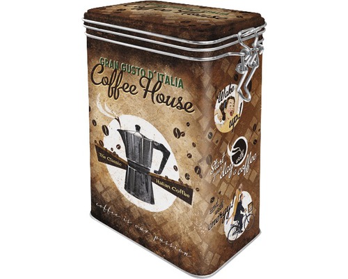 Koffiehuis aromapot 7,5x11x17,5 cm