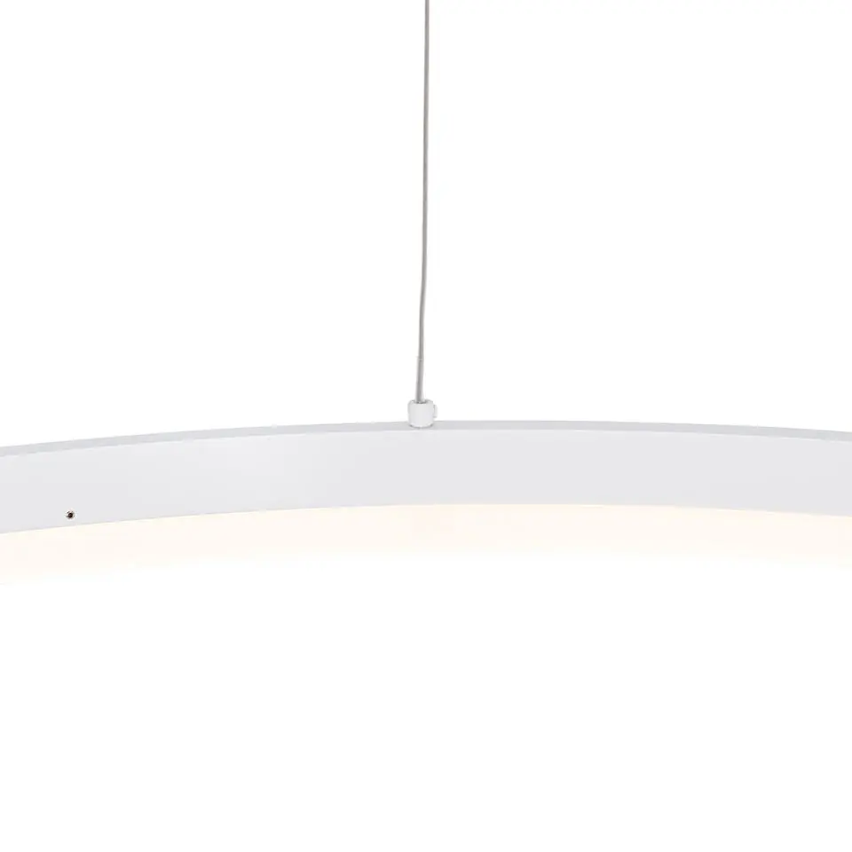 Qazqa hanglampen anello wit geïntegreerde led