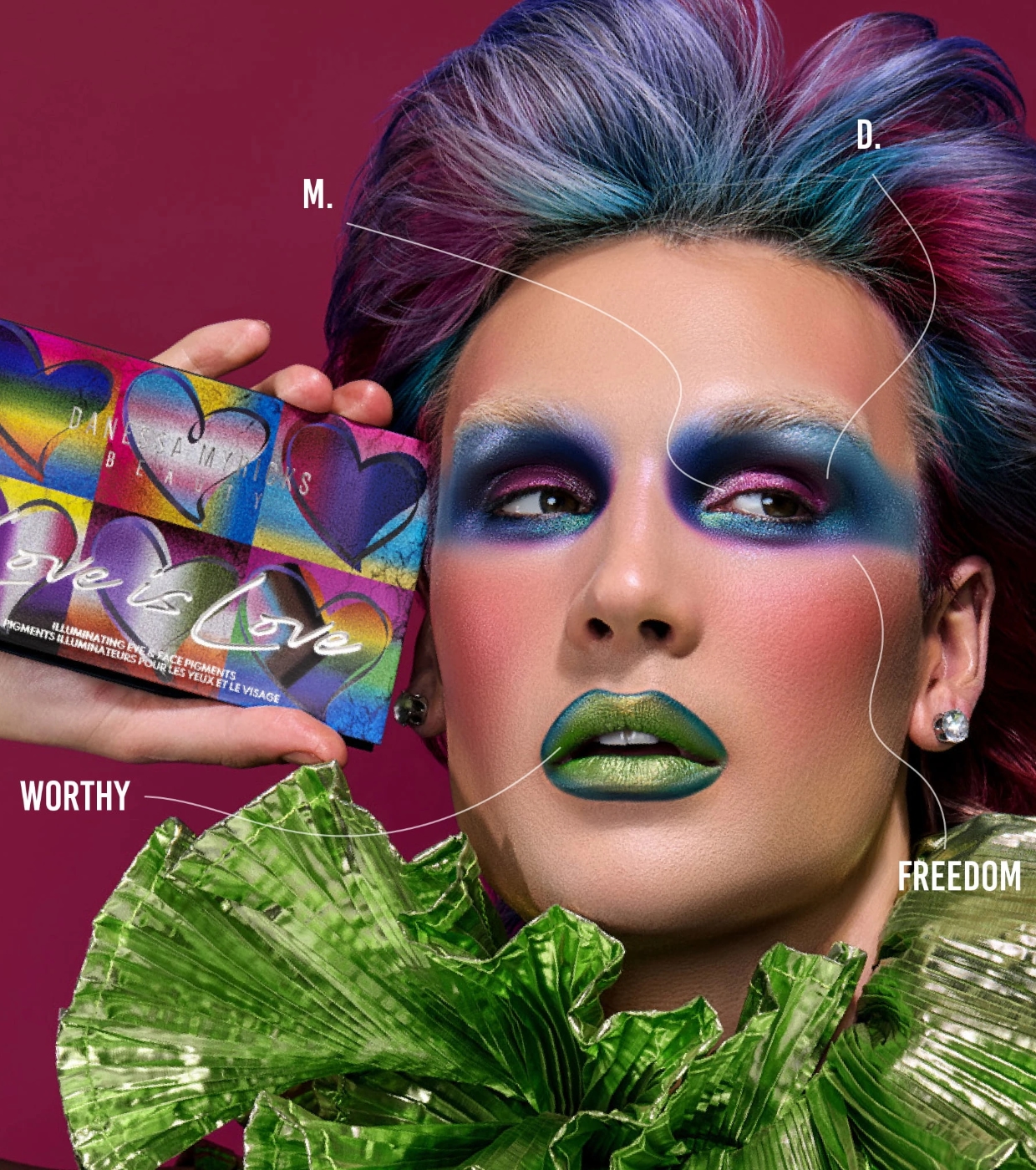 Danessa Myricks Beauty - Paleta de Rosto Love is Love