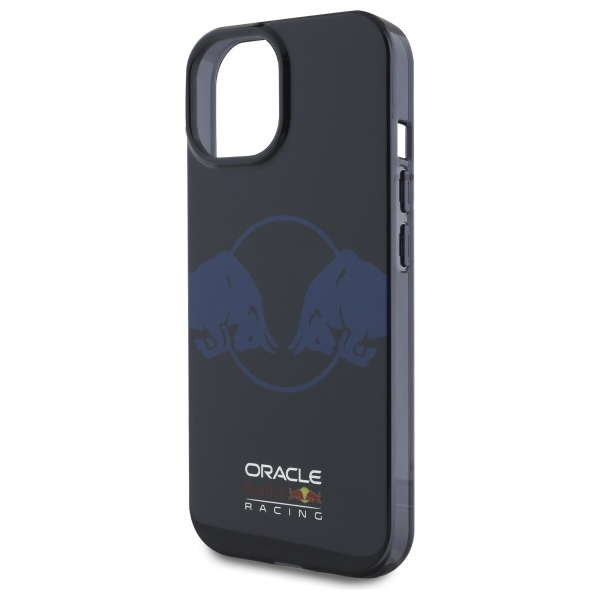 iPhone 15 MagSafe Hardcase Hülle IML Two Bulls (RBHMP15S24HIDBV) - Marineblau