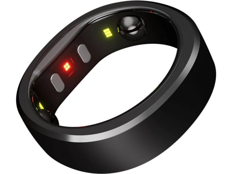 RingConn Smart Ring Gen 2, Grösse 13 - Midnight Black Gesundheitstracker