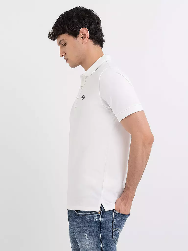 REPLAY Poloshirt  weiss