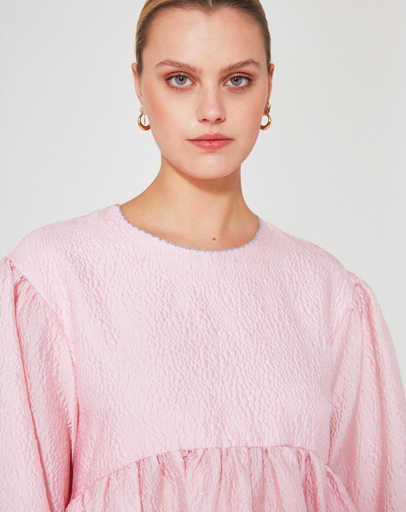 Manoush Robe Bubble rose