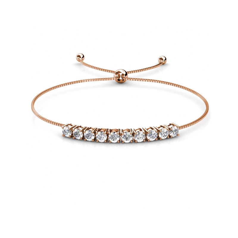 Parure Crystal Mia Birth Stone - Or Rosé et Cristal
