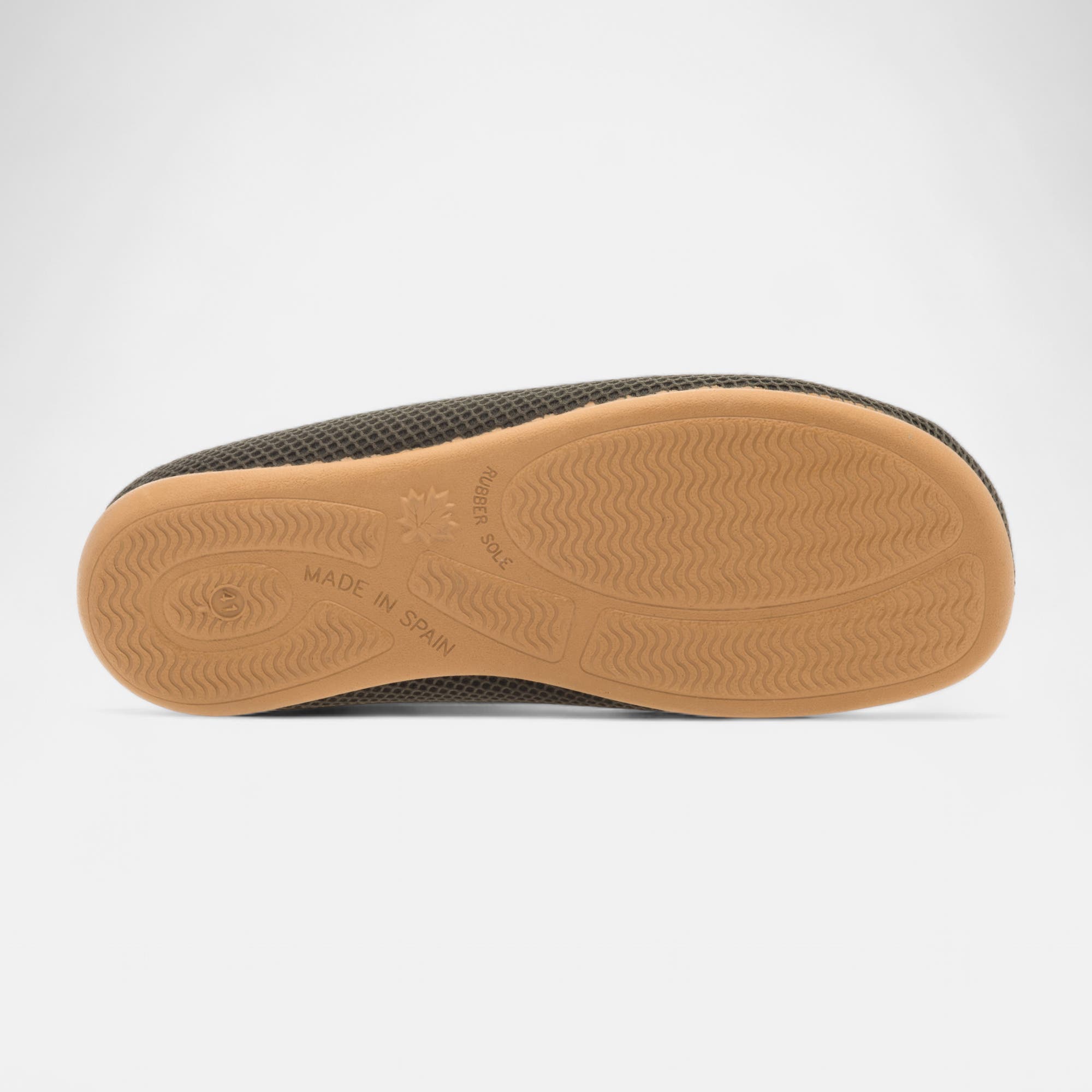Pantoufles mules Homme kaki