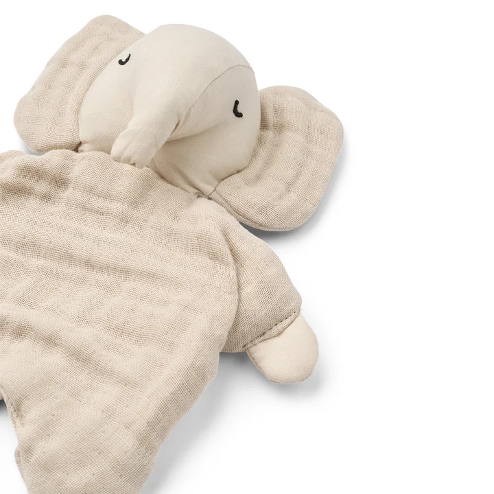 LIEWOOD - Amaya Kuscheltuch, Elefant, sandy