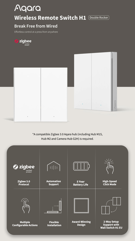 Aqara - Wireless Remote Switch H1