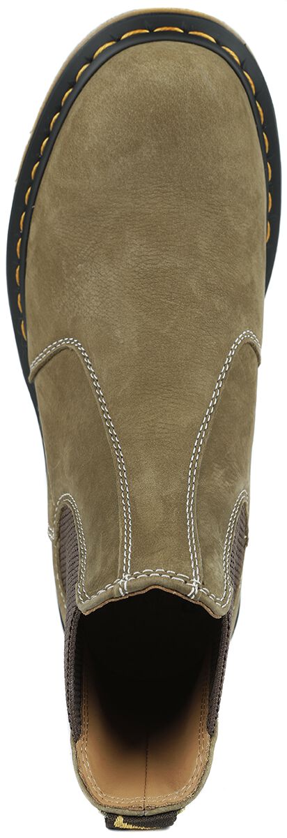 2976 - Muted Olive Tumnled Boots  | Dr. Martens Bottes
