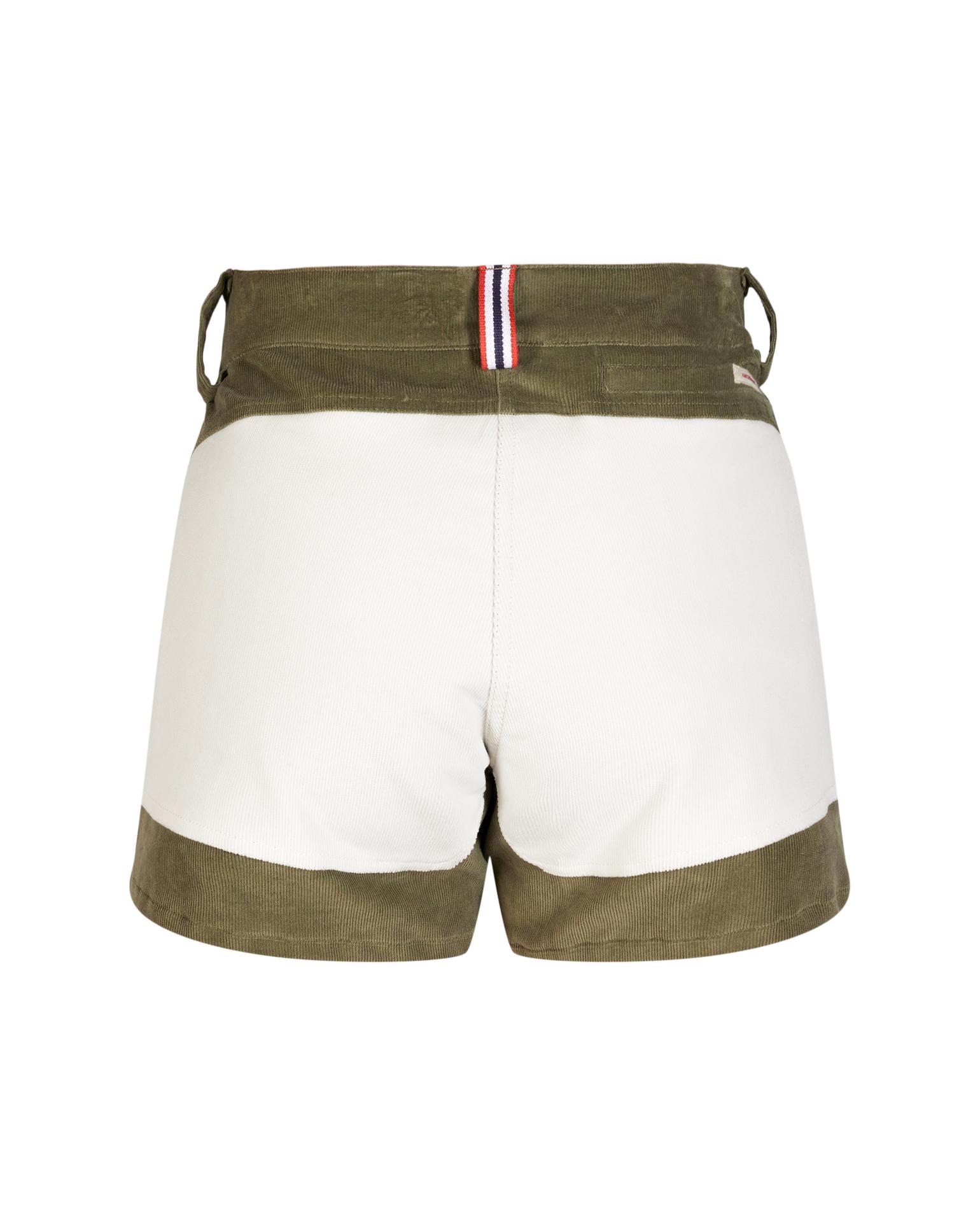 Amundsen 5Incher Cord Shorts Womens Olive Ash/Natural