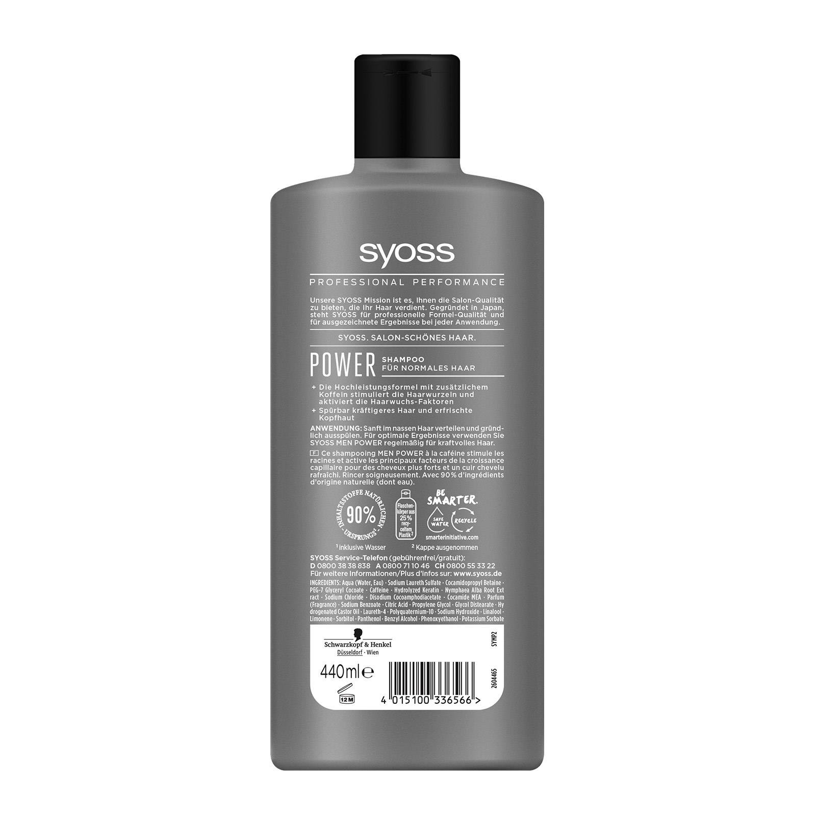 Syoss Men Power Shampoo