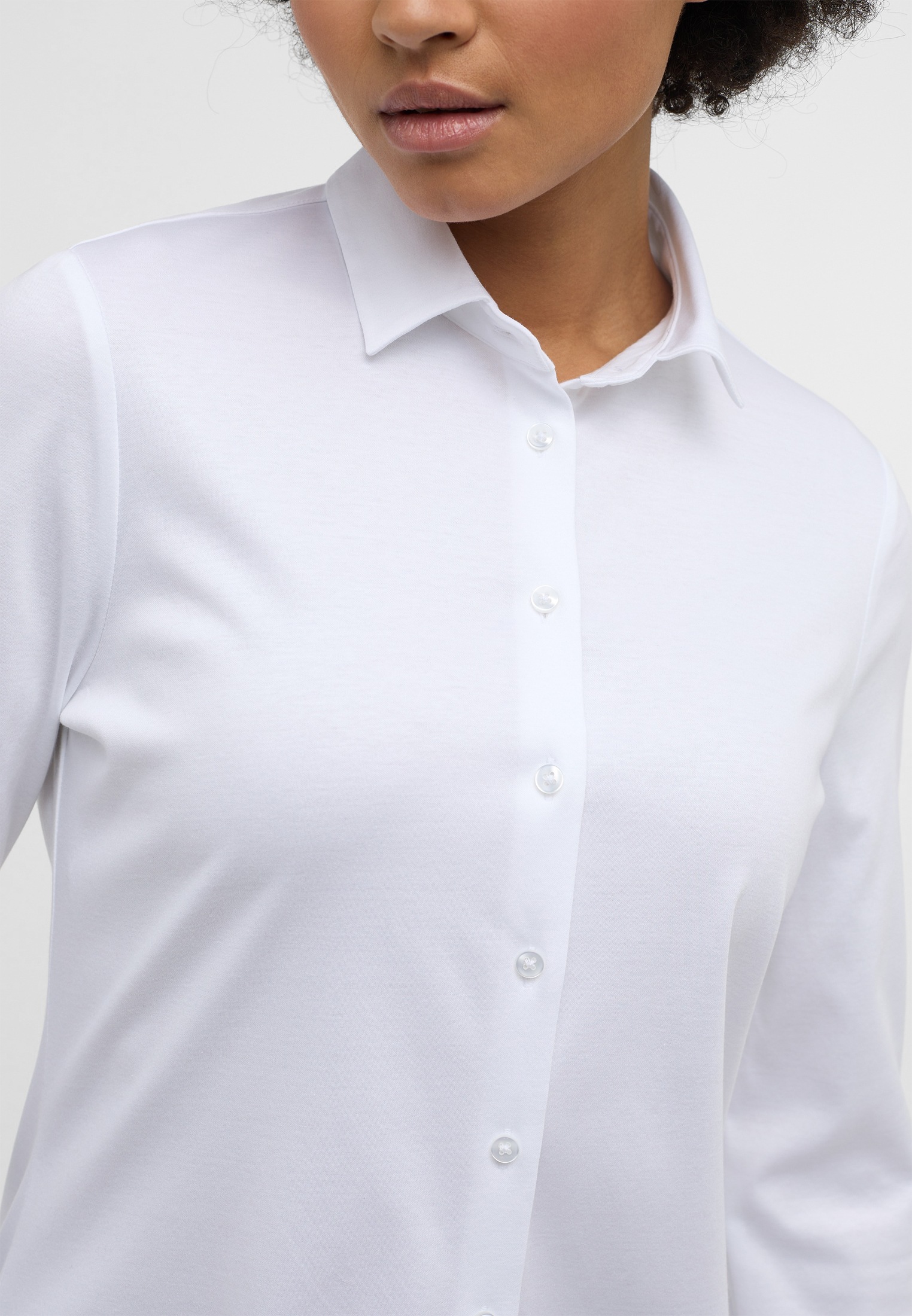 Eterna Hemdbluse »FITTED«, EASY IRON (bügelleicht)