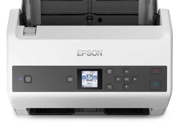 Epson WorkForce DS-870 - Dokumentscanner - Contact Image Sensor (CIS) - Duplex - A4 - 600 dpi x 600 dpi - op til 65 ppm (mono) / op til 65 ppm (farve) - ADF (100 ark) - op til 7000 scanninger pr. dag - USB 3.0