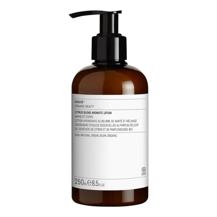 Evolve Lait hydratant mains et corps Citrus Blend - 250 ml
