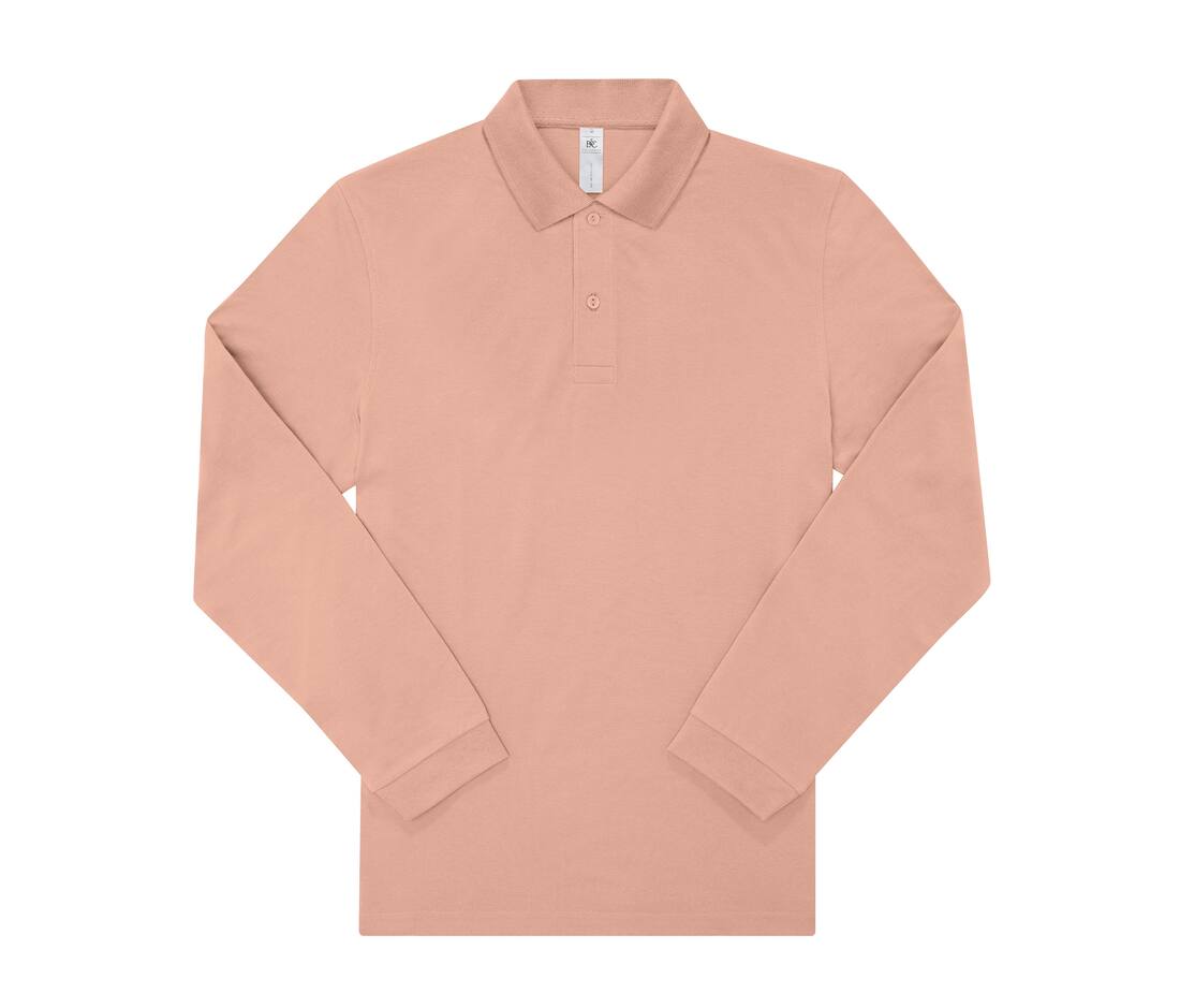 B&C BCU427 - Polo homme manches longues 210