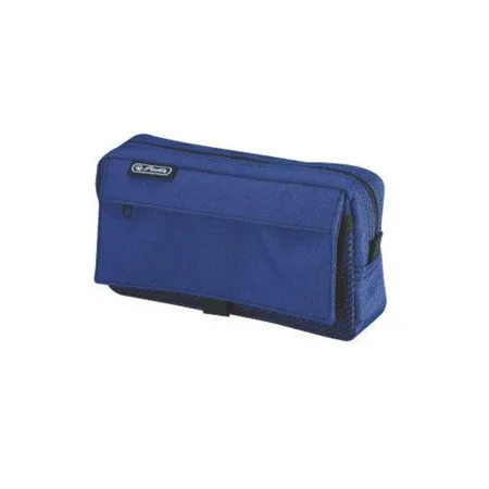Herlitz Faulenzer mit 2 Außentaschen blau