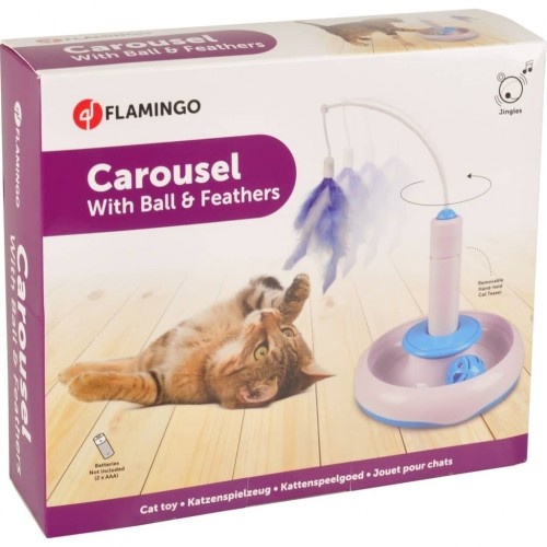 brinquedo de gato branco