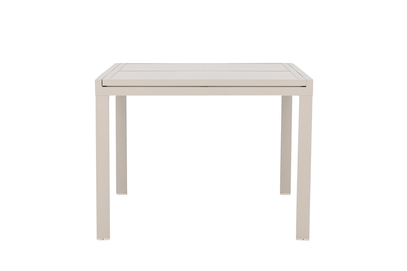 FjÃ´rd - Tuintafel Rechthoek  Beige Aluminium Uitschuifbaar