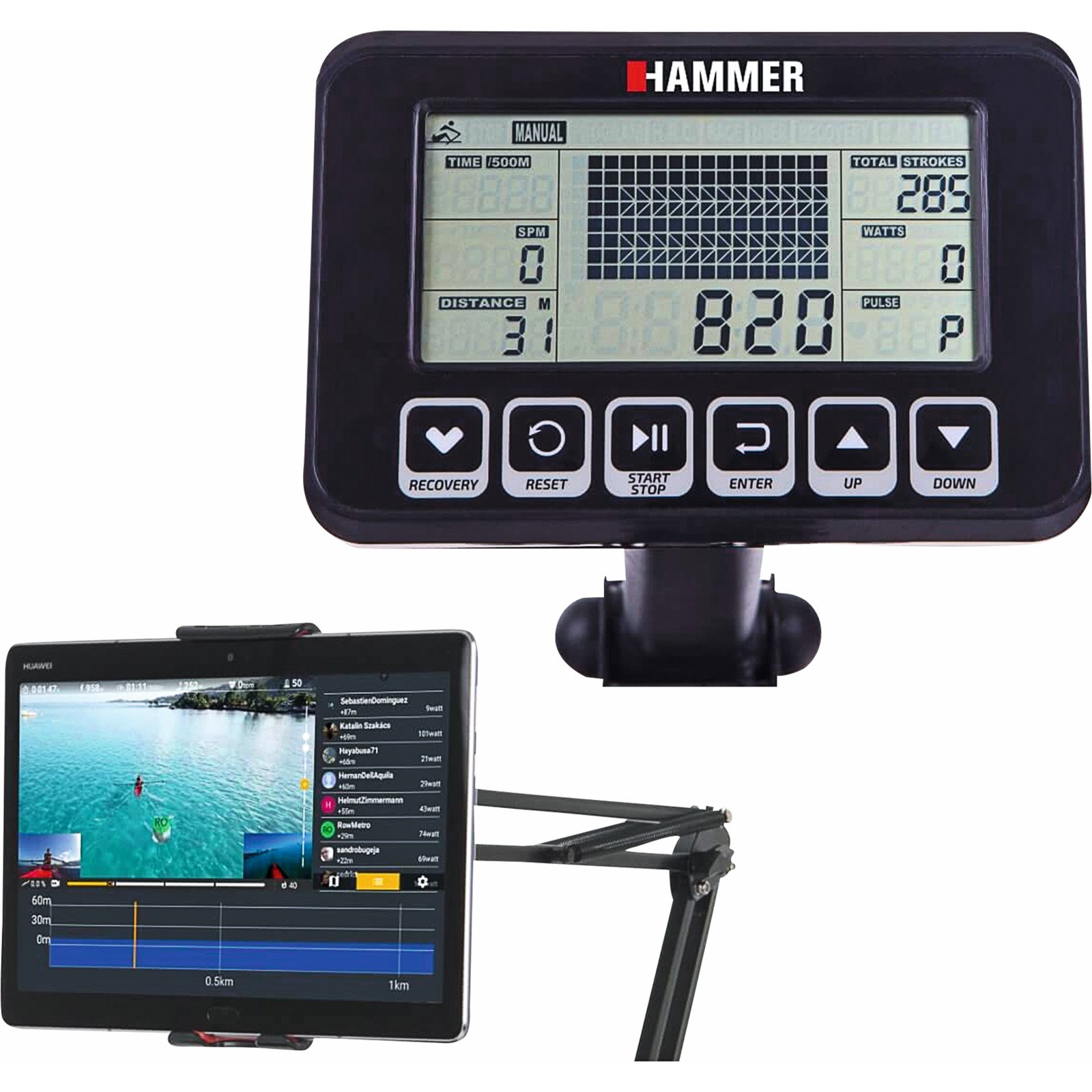 Hammer Wasserrudergerät Ocean One