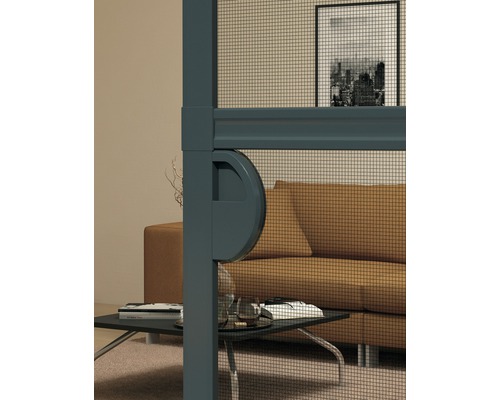 Insectenhor Windhager EXPERT schuifdeur antraciet 120x240 cm