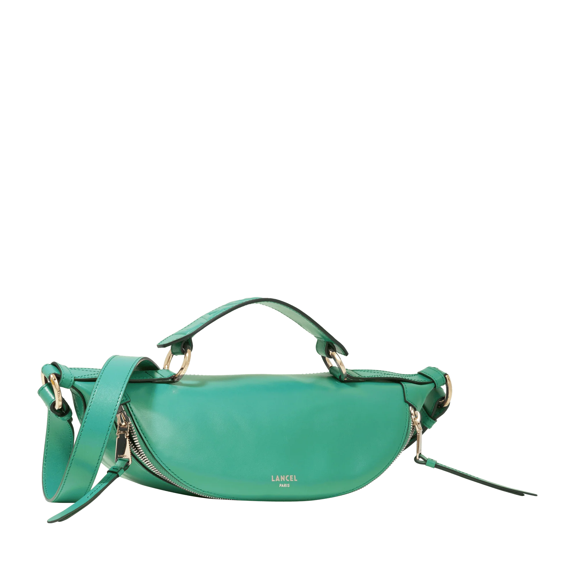 Sac porté croisé S Origami de Lancel-Emeraude
