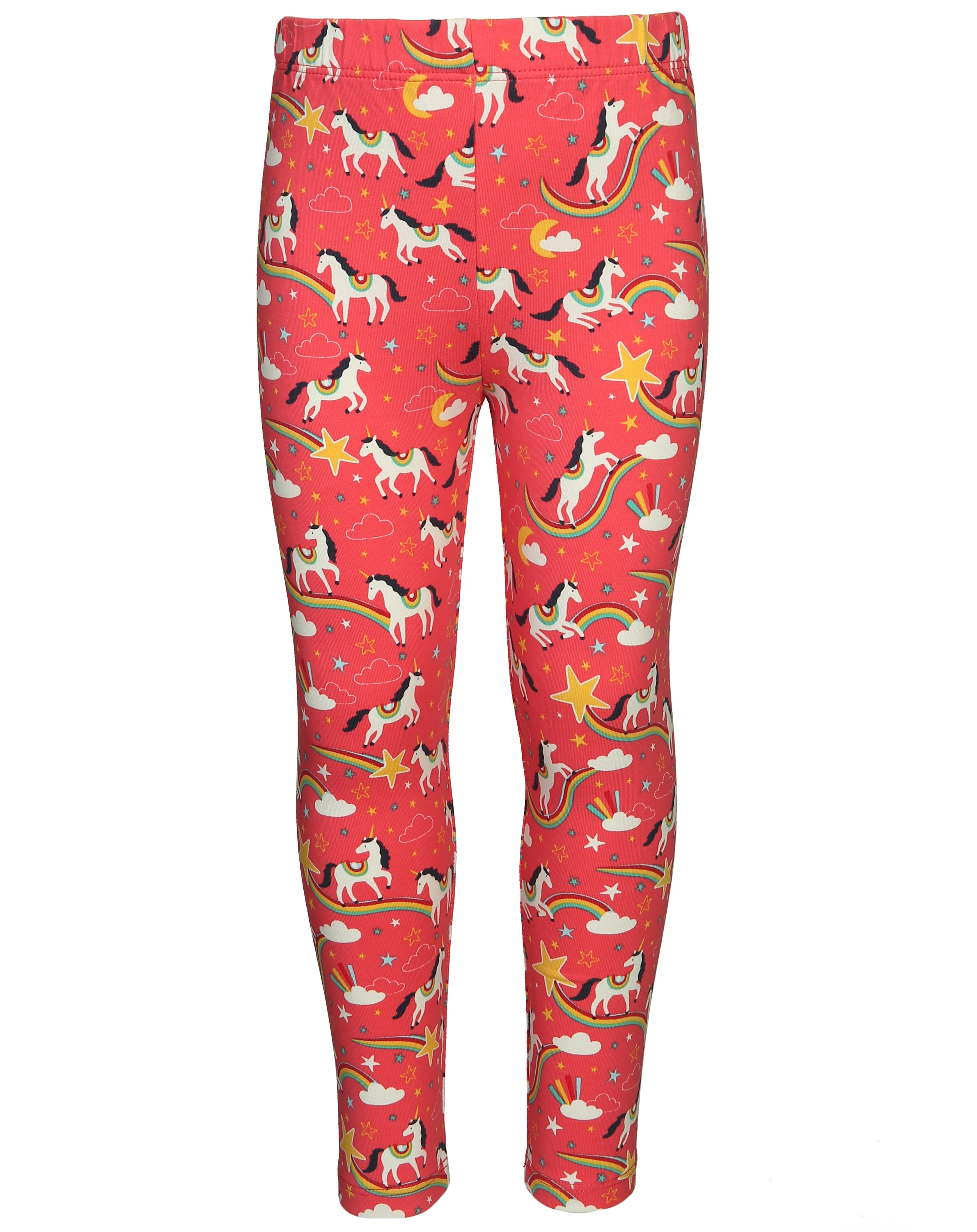 Leggings LIBBY - COSMIC UNICORN in watermelon