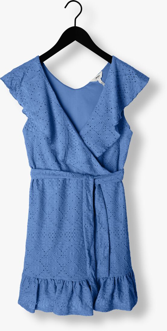 OBJECT blauwe object mini jurk objfeodora s/l dress