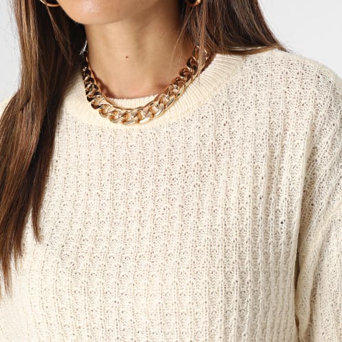 Pull Uncanny 10051744 Beige