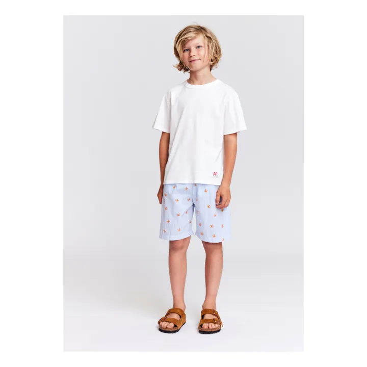 AO76 Short de bain Crabe | Bleu