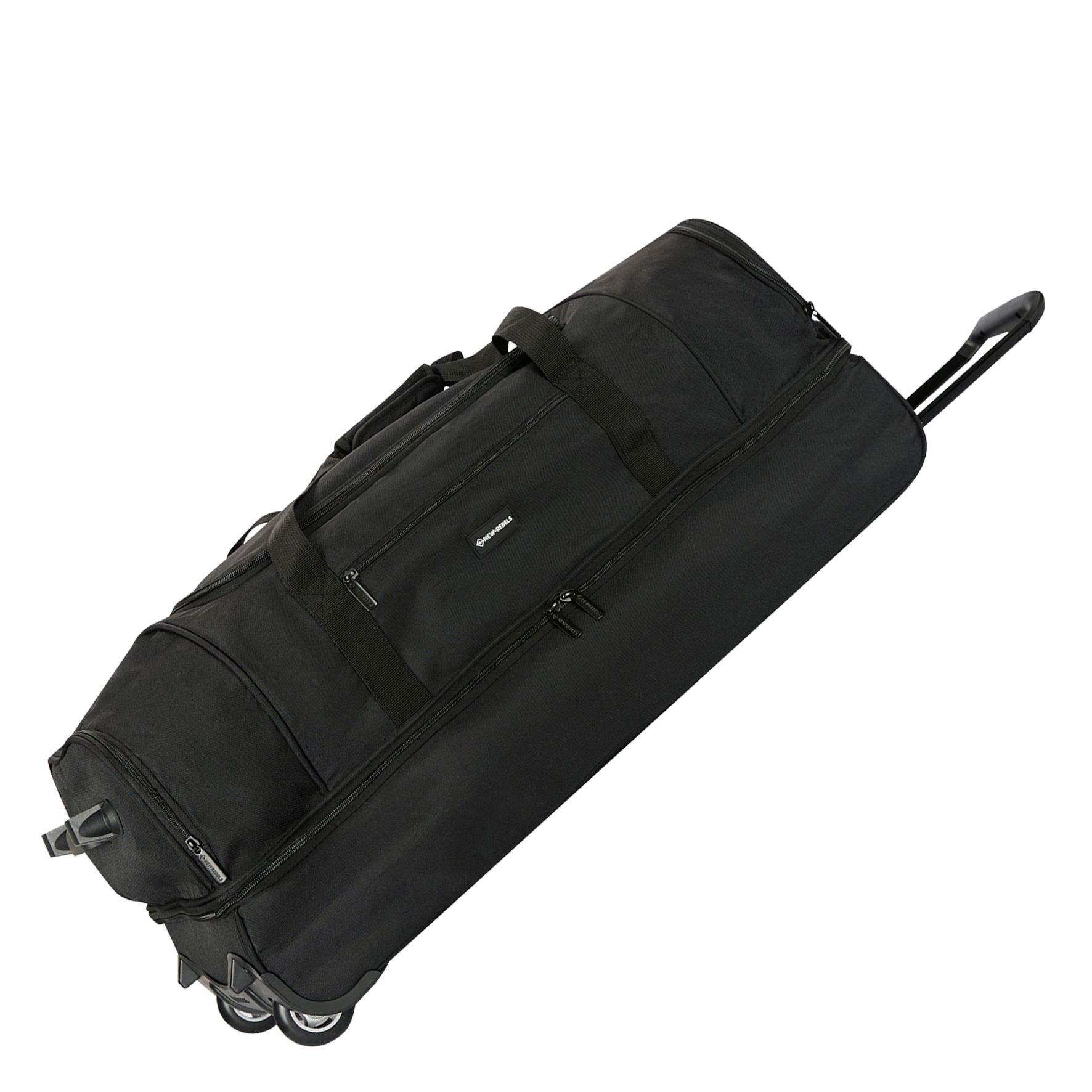 New Rebels Woodville Alexis Duffel Trolley 96L Black