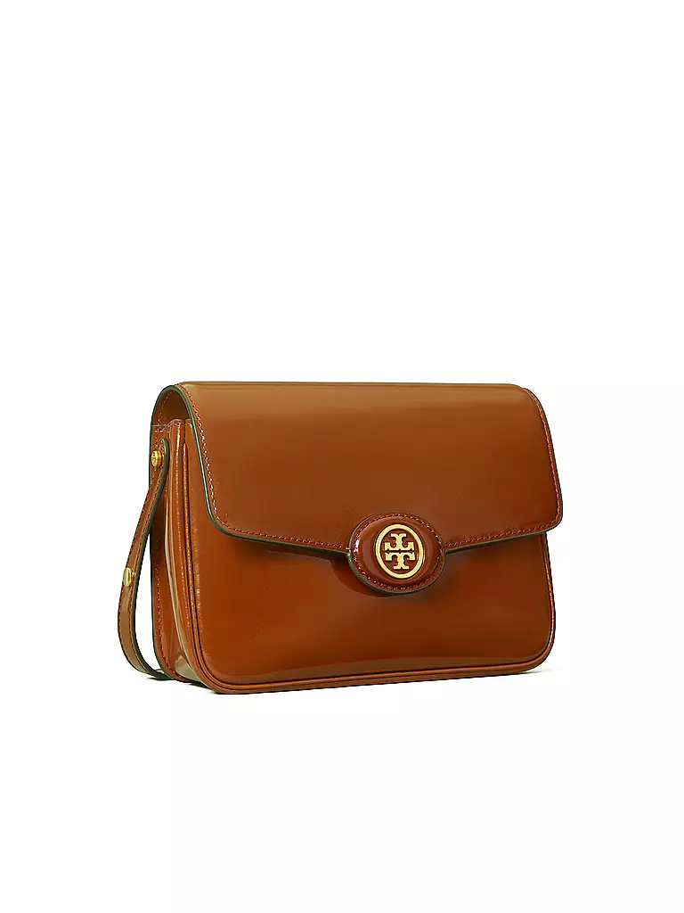 TORY BURCH Ledertasche - Umhängetasche ROBINSON braun