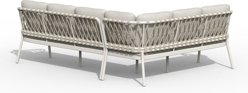 Tierra Outdoor 6-zits loungeset links Natal beige