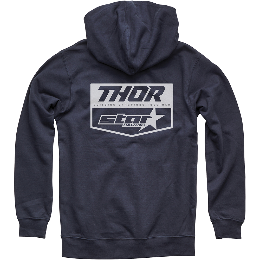 Thor Motocross - Sweat zippé Star Racing Chevron Zip-Up Navy