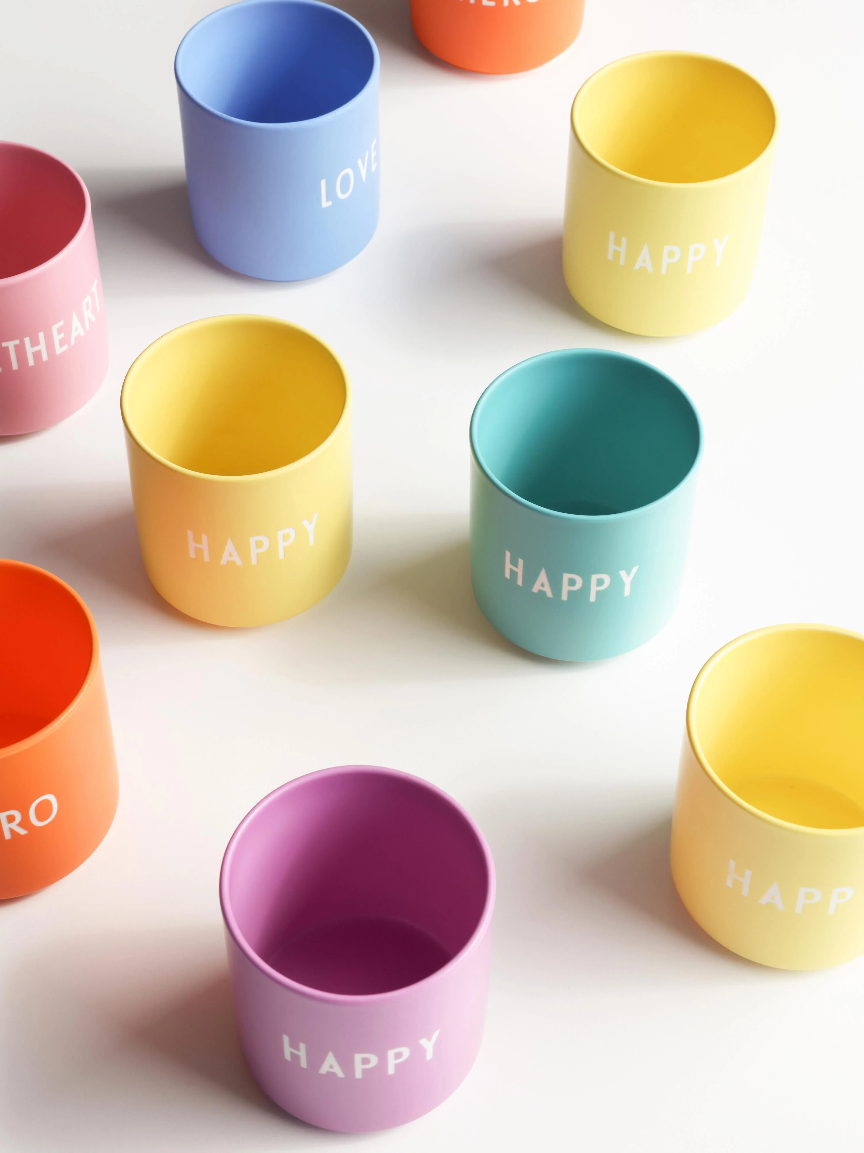 Kopje Favourite Happy met opschrift