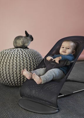 BabyBjörn Bliss Vippestol Mesh, Antrasitt