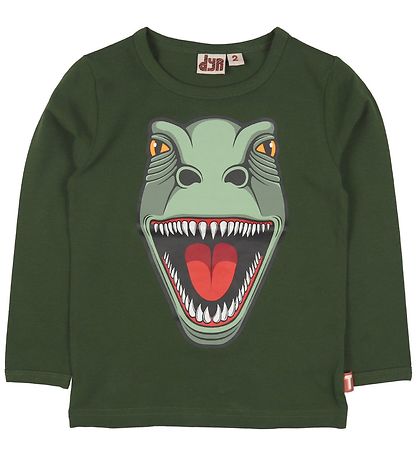 DYR Pullover - Roar T - Grün m. Dinosaurier