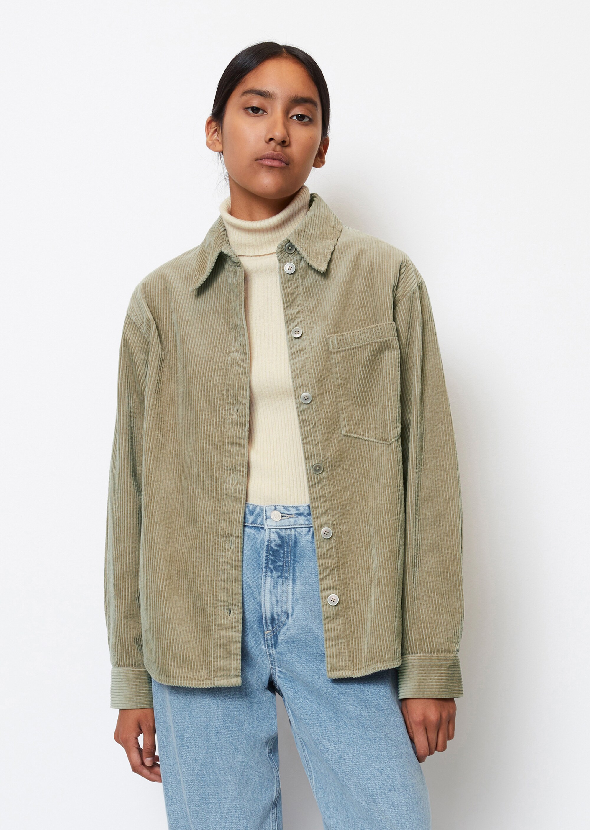 Cordhemd relaxed aus Organic Cotton
