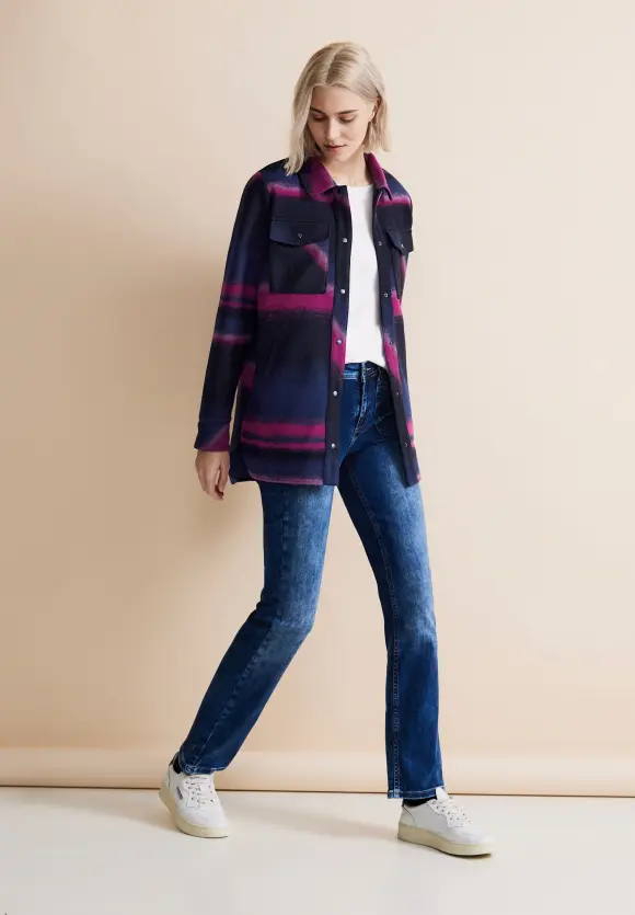 Overshirt Jacke - deep blue