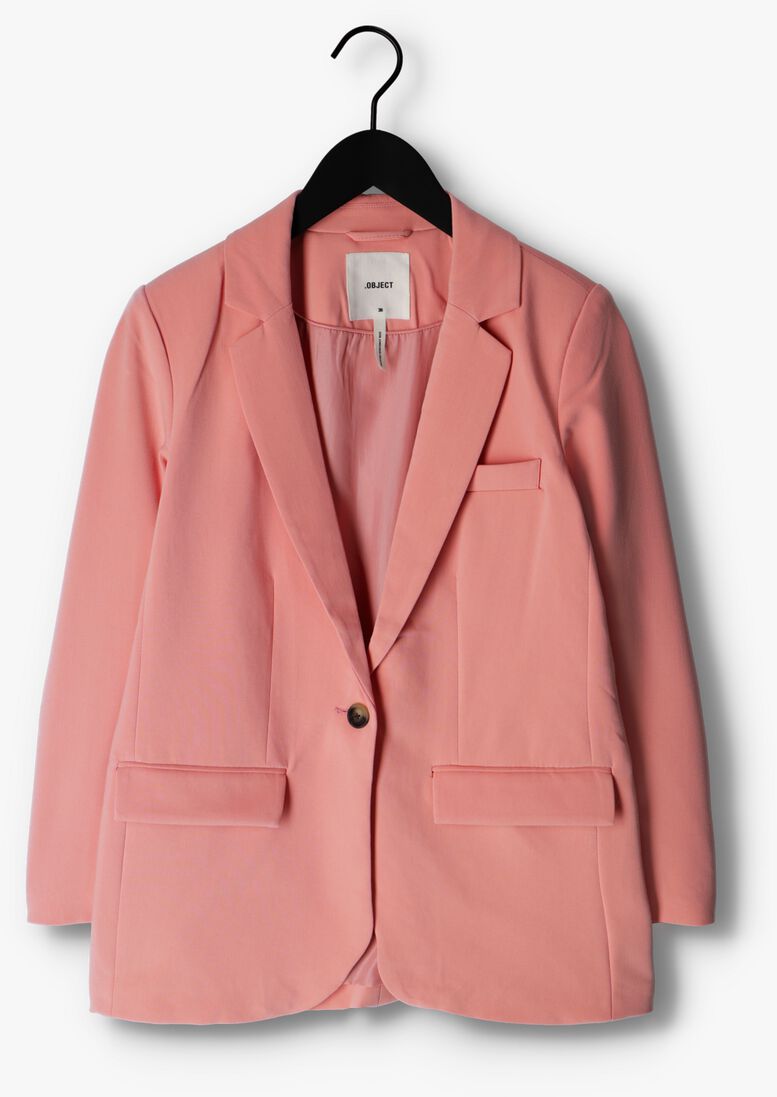 OBJECT lichtroze object blazer objsigrid l/s blazer