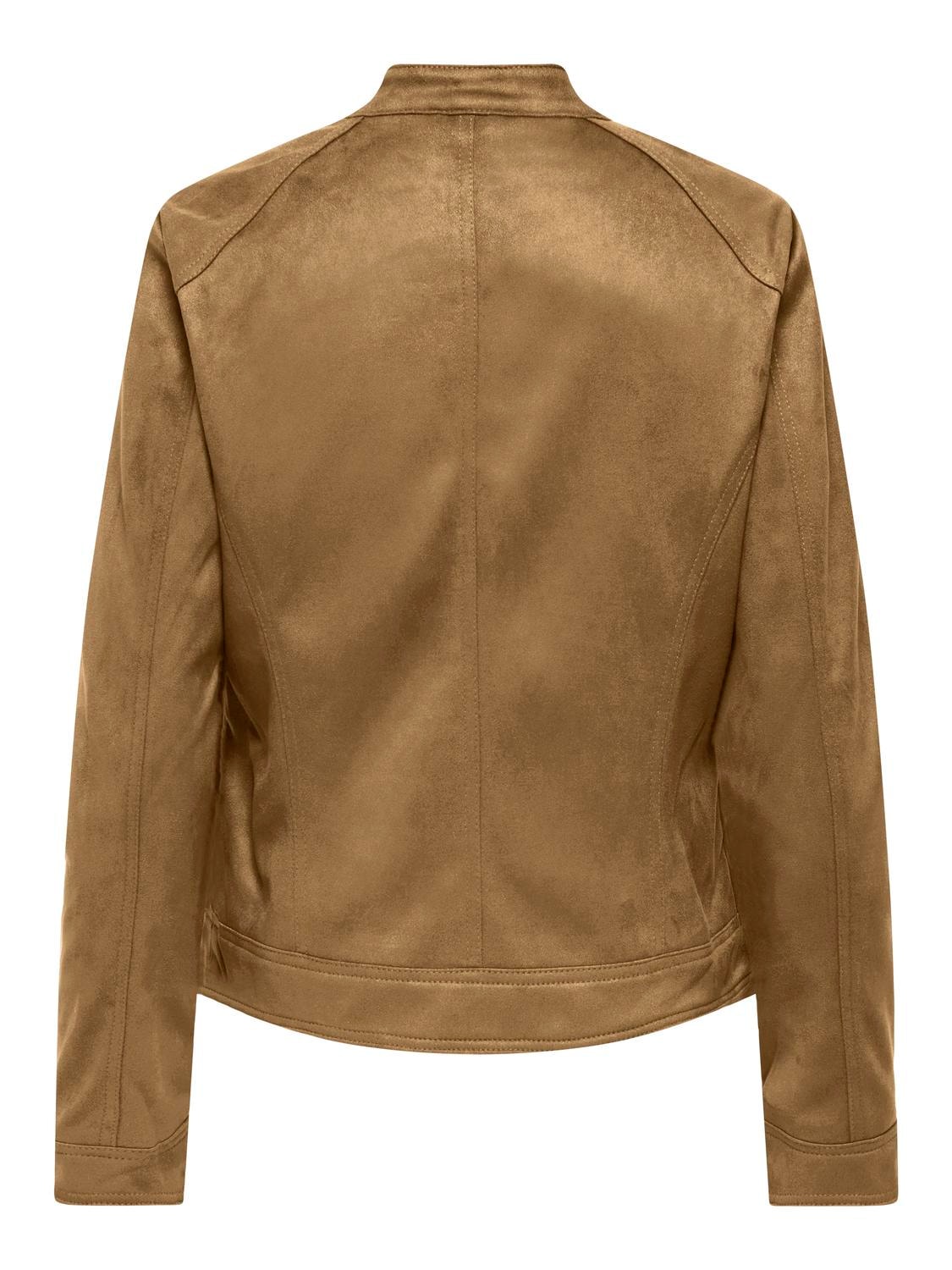 ONLY Lederimitatjacke »ONLBANDIT FAUX SUEDE JACKET OTW« ohne Kapuze
