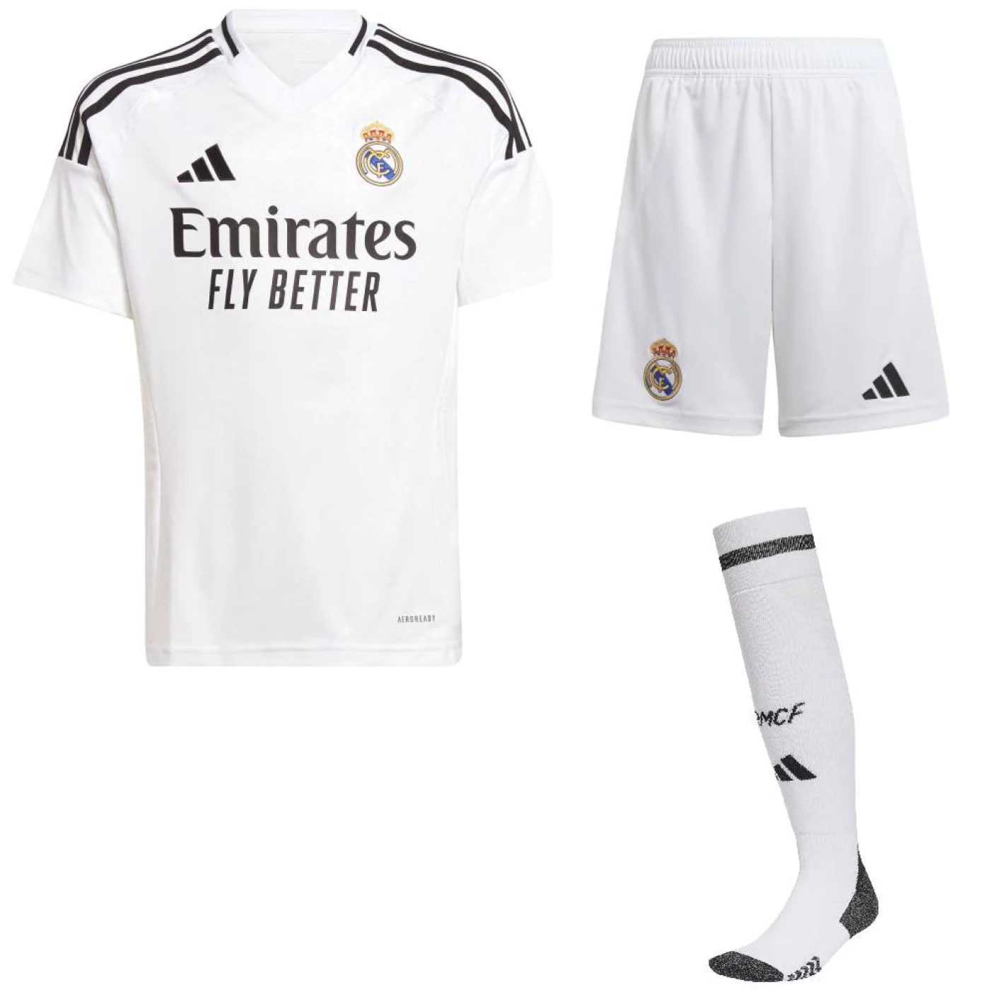adidas Real Madrid Thuistenue 2024-2025 Kids